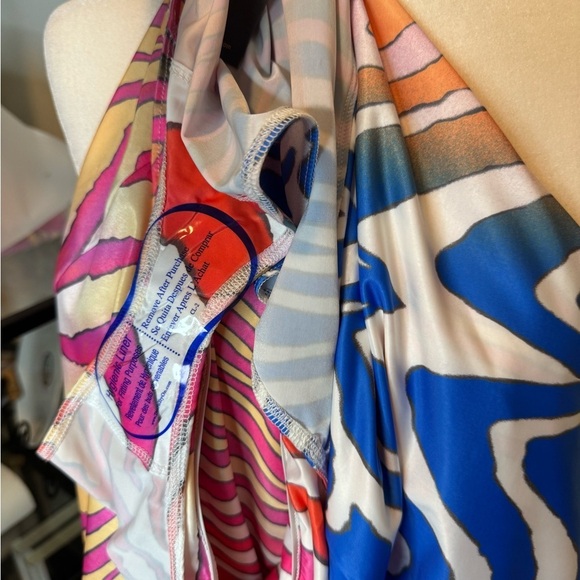 AFRM Mini Animal Zebra Print Mini Skirt Multi Size L - Picture 9 of 10